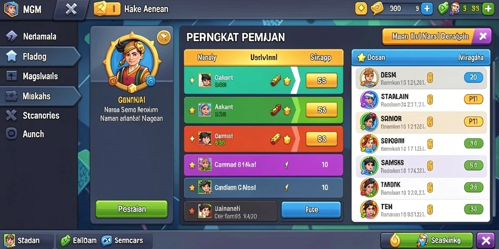 Tampilan antarmuka yang intuitif dan mudah digunakan.