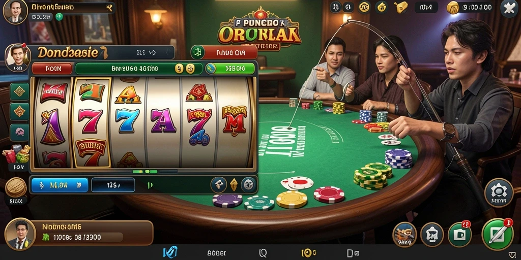 Tampilan awal permainan GOGOREJEKI yang menarik.