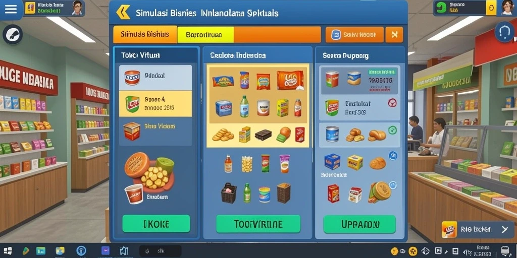 Tampilan antarmuka yang menarik dan mudah digunakan.