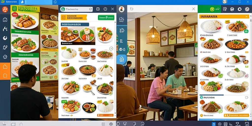 Tampilan antarmuka yang menarik dan user-friendly.