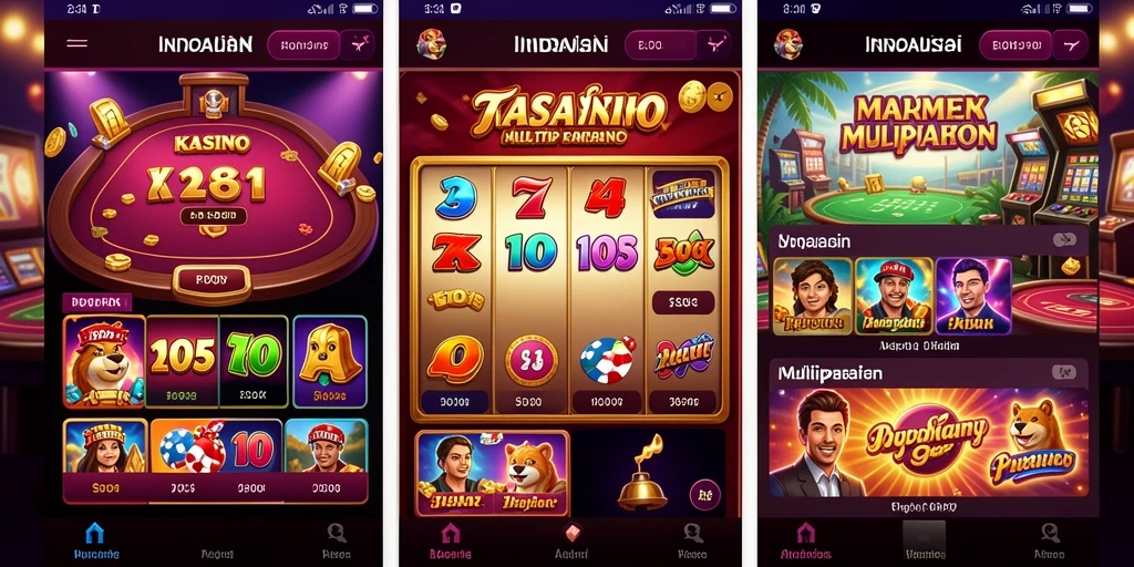 Tampilan beranda yang intuitif dan mudah digunakan.